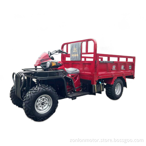 Beach off-road motor tricycle